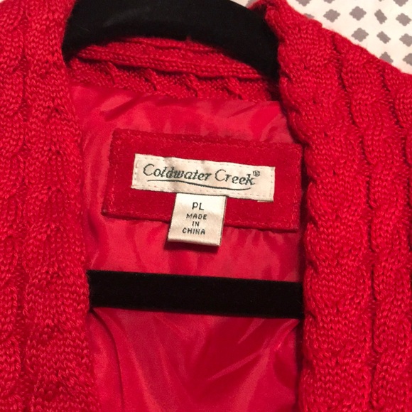 Coldwater Creek petite red suede jacket - Picture 2 of 13
